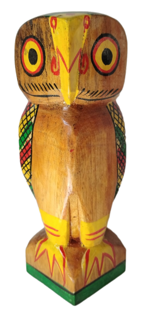 Handmade Wooden Owl