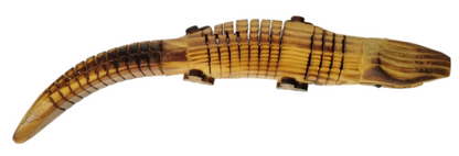 Wooden crocodile Wooden Decorative Duck Showpiece Home Decor