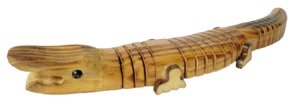 Wooden crocodile Wooden Decorative Duck Showpiece Home Decor