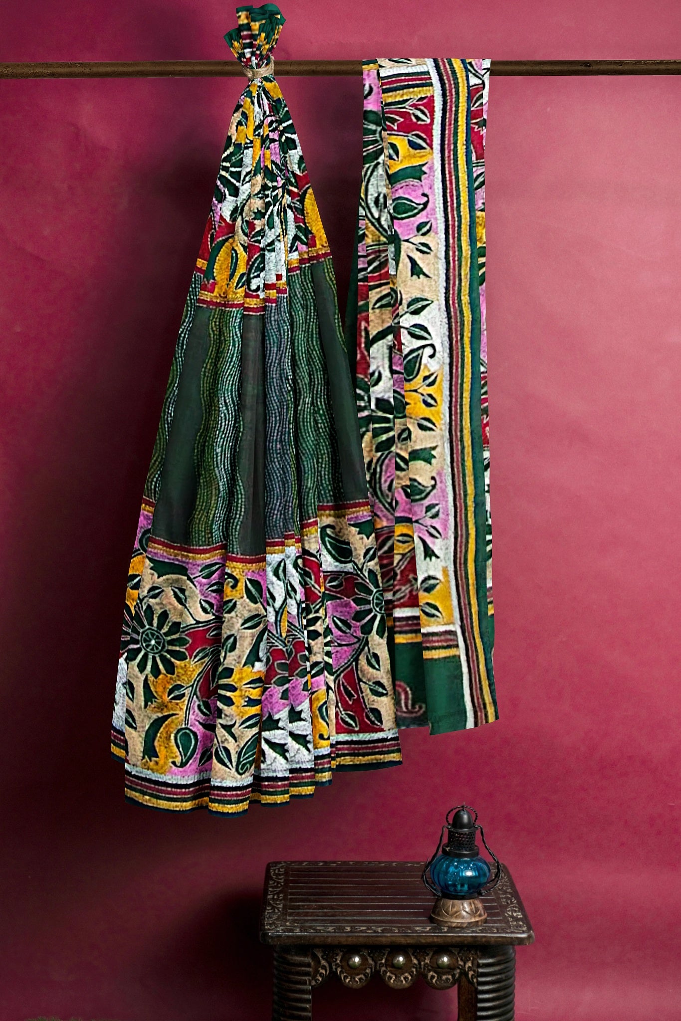 Kantha Stitch: Must-Have Blended Silk Saree for Timeless Elegance and Classic Indian Heritage With BP