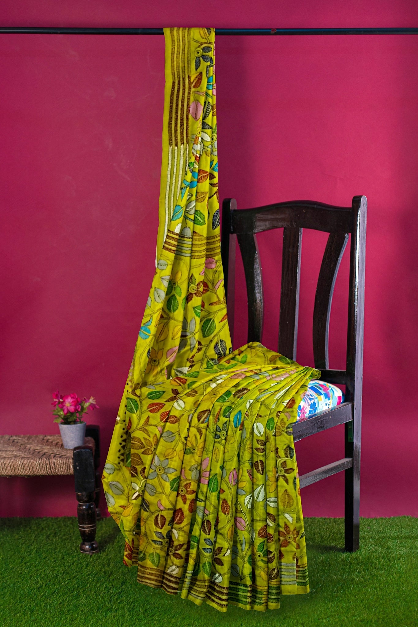 Kantha Stitch: New Collection of Handcrafted Blended Silk Saree with Exquisite Artistry With BP