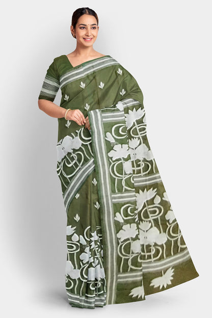 Kantha Stitch: Stylish Blended Silk Saree showcasing Traditional Artistry in Modern Indian Fashion with BP
