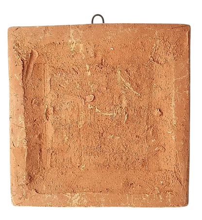 Handcrafted Terracotta Harappan Wall Hanging – Indus Valley Civilization Inspired Home Décor