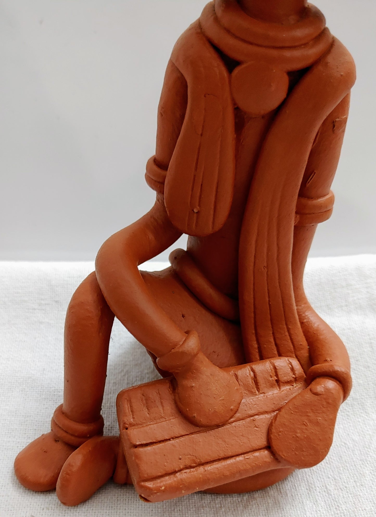 Terracotta Adivashi Showpiece for Home Decoration.