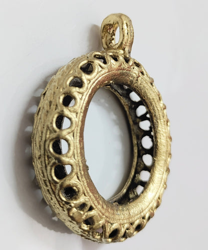 Dokra Dhokra Ethnic Collection of Brass Dokra Pendant Jewellery for Women