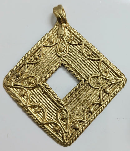 Dokra Dhokra Ethnic Collection of Brass Dokra Pendant Jewellery for Women..