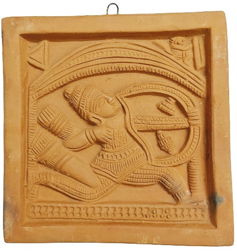 Terracotta Wall Hanging Showpiece for Home Décor Arjun