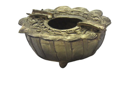 Dhokra Dokra Ashtray Gift Showpiece I Home Decor I Interior I Handcrafted I Great Artwork