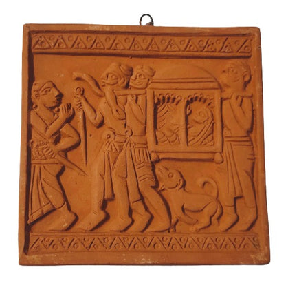 Terracotta Wall Hanging Showpiece for Home Décor Terracotta Tiles Wall Hanging
