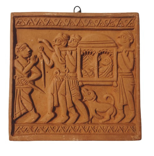 Terracotta Wall Hanging Showpiece for Home Décor Terracotta Tiles Wall Hanging