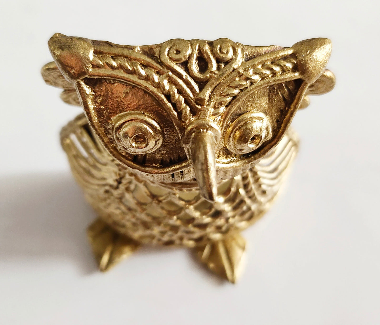 Dhokra Dokra Medium Owl I Home Decor I Interior I Handcrafted I Handmade I Artwork