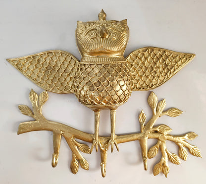 Dhokra Dokra Medium Owl Pnecha I Home Decor I Interior I Handcrafted I Handmade I Artwork,