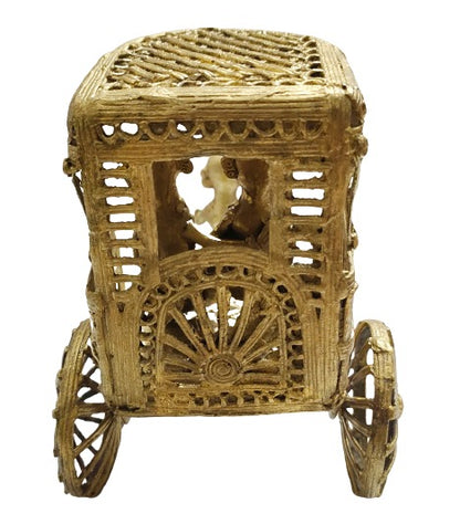 Dhokra Dokra Gift Rikshaw Showpiece I Home Decor I Interior I Handcrafted I Artwork.