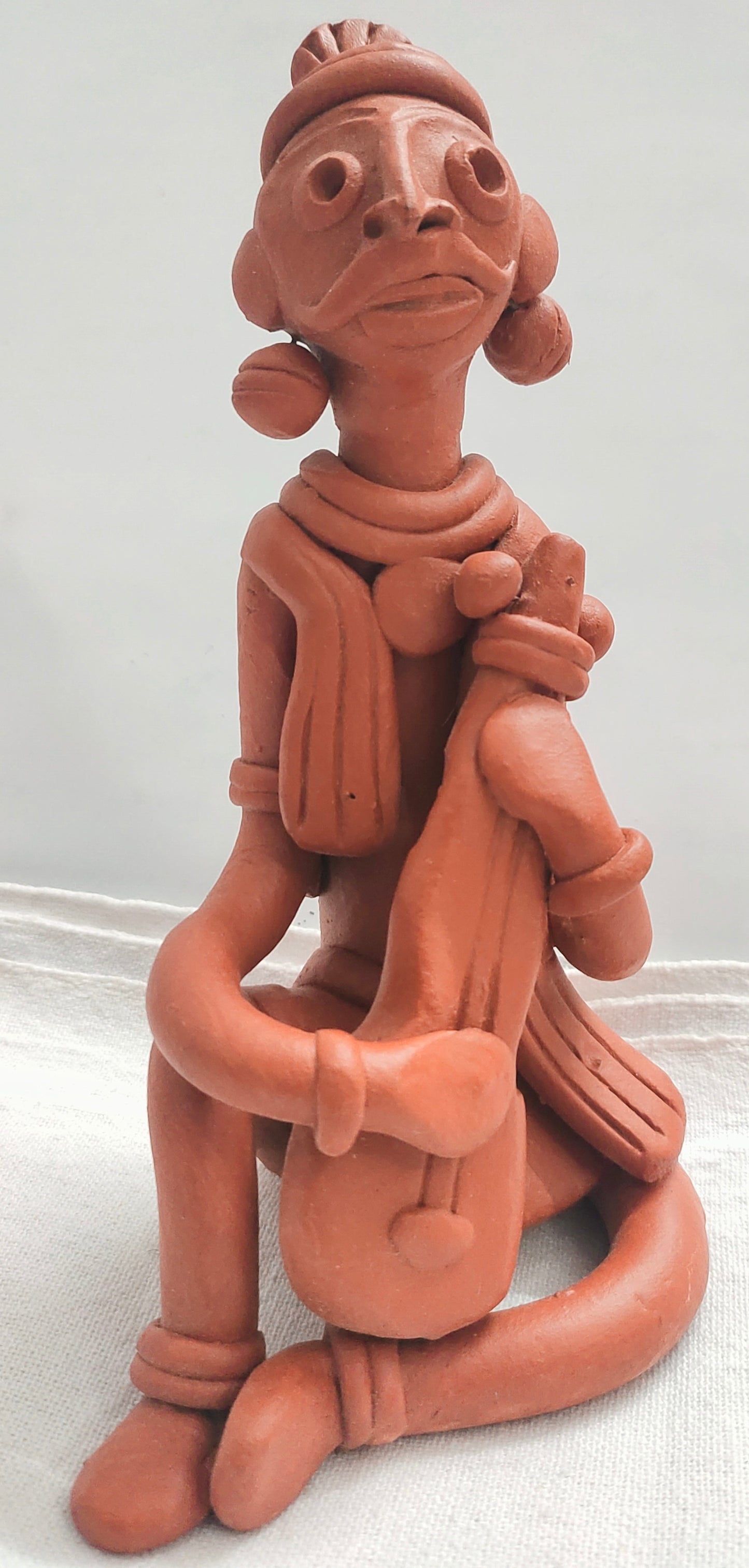 Terracotta Adivashi Showpiece for Home Decoration