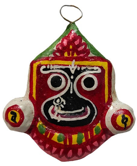 Paper Jewelry Pendent Chhau Mask Puruliya West Bengal