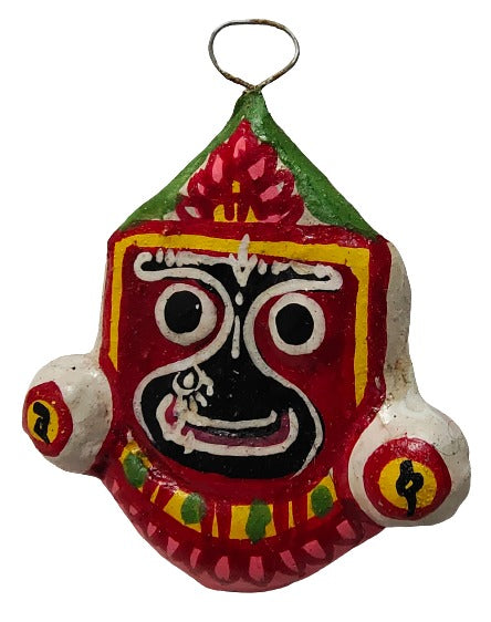 Paper Jewelry Pendent Chhau Mask Puruliya West Bengal