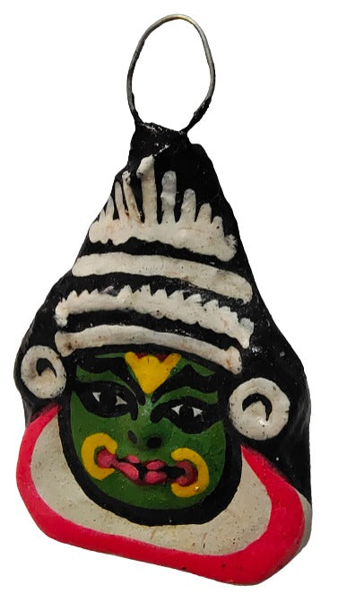 Paper Jewelry Pendent Chhau Mask Puruliya West Bengal.