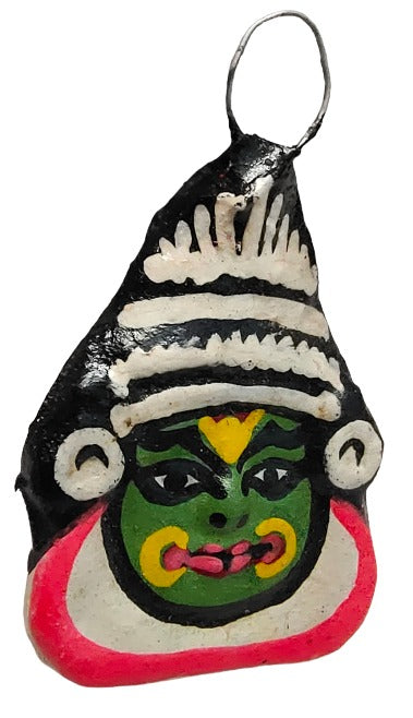 Paper Jewelry Pendent Chhau Mask Puruliya West Bengal.