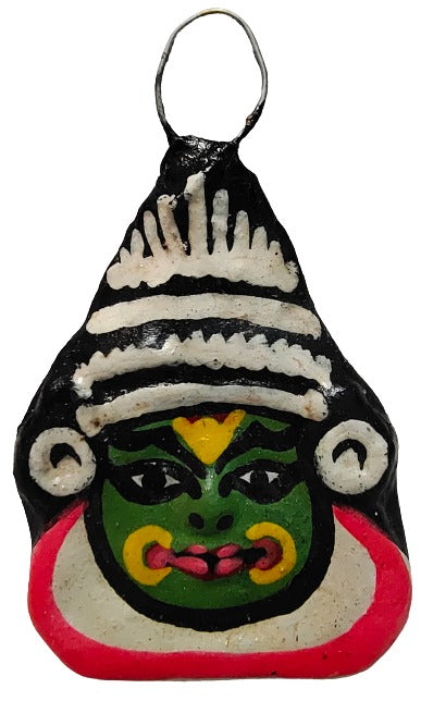 Paper Jewelry Pendent Chhau Mask Puruliya West Bengal.