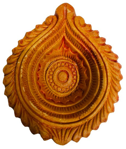 Terracotta/Earthen Clay Diya Decorative 5 Diwali Diya