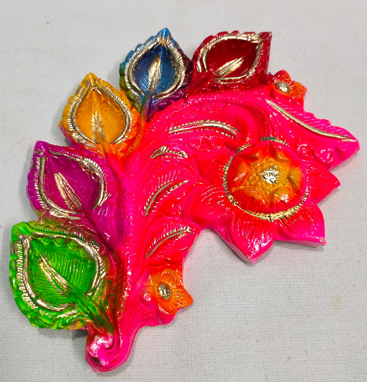 Traditional Handmade Terracotta Diya for Festive Decorations - Mukherjee Handicrafts