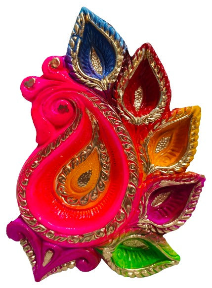 Traditional Handmade Terracotta Diya for Festive Decorations - Mukherjee Handicrafts