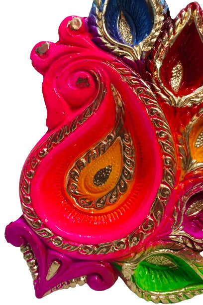 Traditional Handmade Terracotta Diya for Festive Decorations - Mukherjee Handicrafts