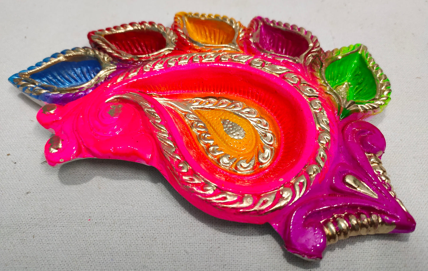 Traditional Handmade Terracotta Diya for Festive Decorations - Mukherjee Handicrafts