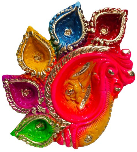 Traditional Handmade Terracotta Diya for Festive Decorations - Mukherjee Handicrafts