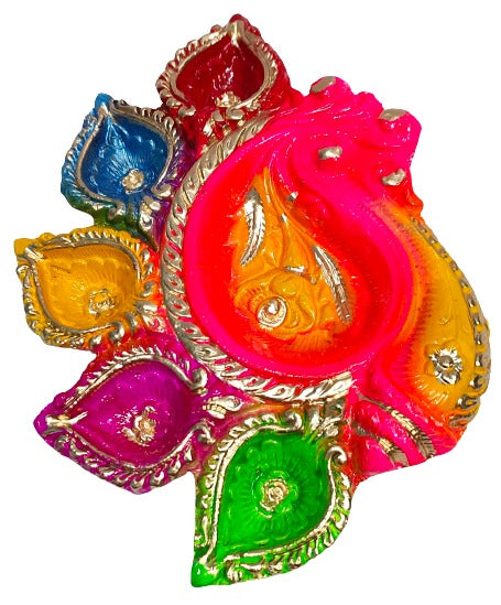 Traditional Handmade Terracotta Diya for Festive Decorations - Mukherjee Handicrafts