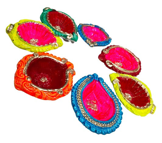 Traditional Handmade Terracotta Diya for Festive Decorations - Mukherjee Handicrafts