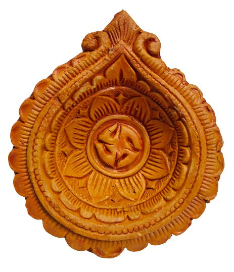 Terracotta/Earthen Clay Diya Decorative 7 Diwali Diya