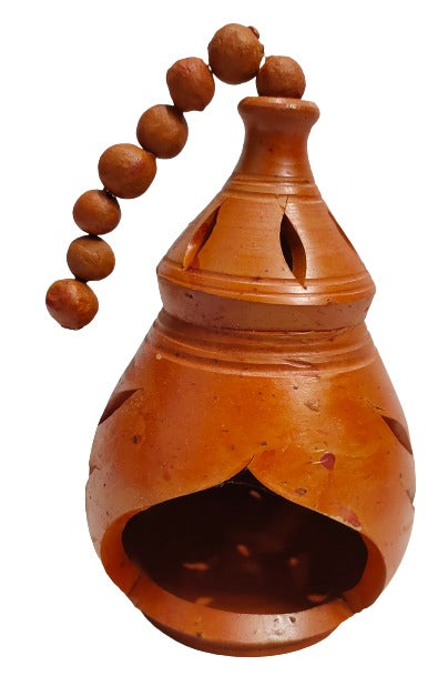 Living Room Decorative Terracotta Hanging Candle Holder,.