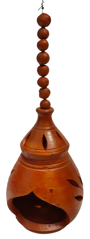 Living Room Decorative Terracotta Hanging Candle Holder,.