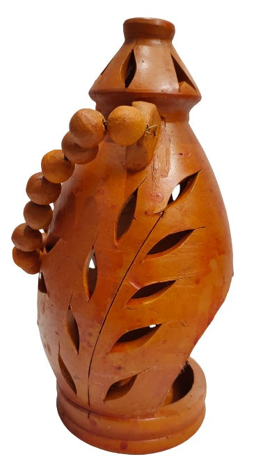 Living Room Decorative Big Terracotta Hanging Candle Holder