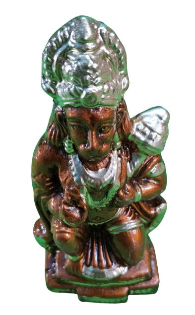 Earthenware Hanuman ji Terracotta Statue/Idol Showpiece (Multi Color, Size - Small).