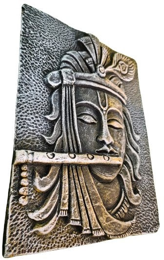 Terracotta Wall Hanging Showpiece for Home Décor Krishna