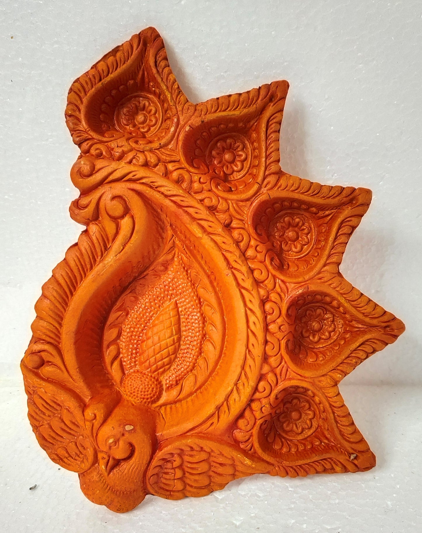 Traditional Handmade Terracotta Diya for Festive Decorations - Mukherjee Handicrafts