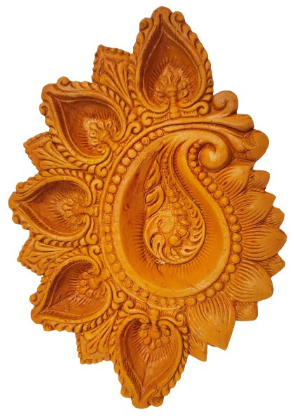 Traditional Handmade Terracotta Diya for Festive Decorations - Mukherjee Handicrafts
