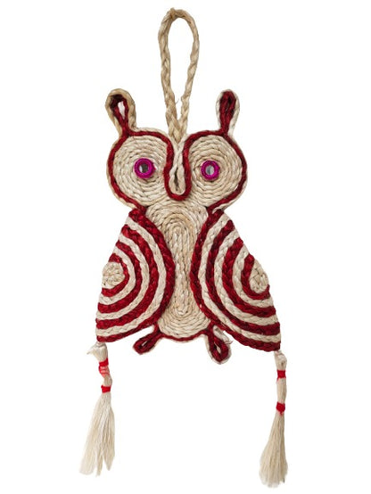 Jute Owl Wall Decor - A Unique Addition to Your Home