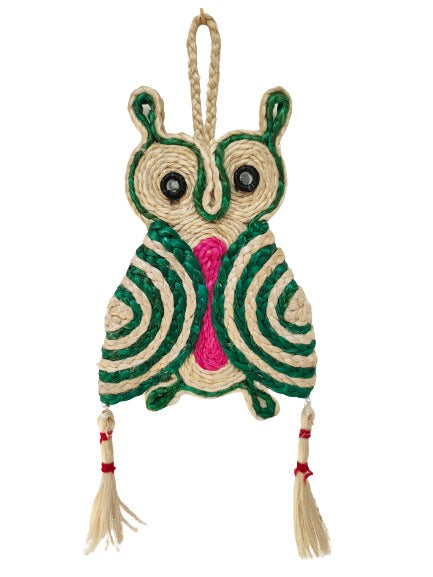 MuJute Owl Wall Hanging - Add a Touch of Nature to Your Home Decor