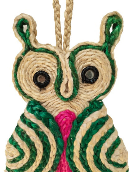 MuJute Owl Wall Hanging - Add a Touch of Nature to Your Home Decor