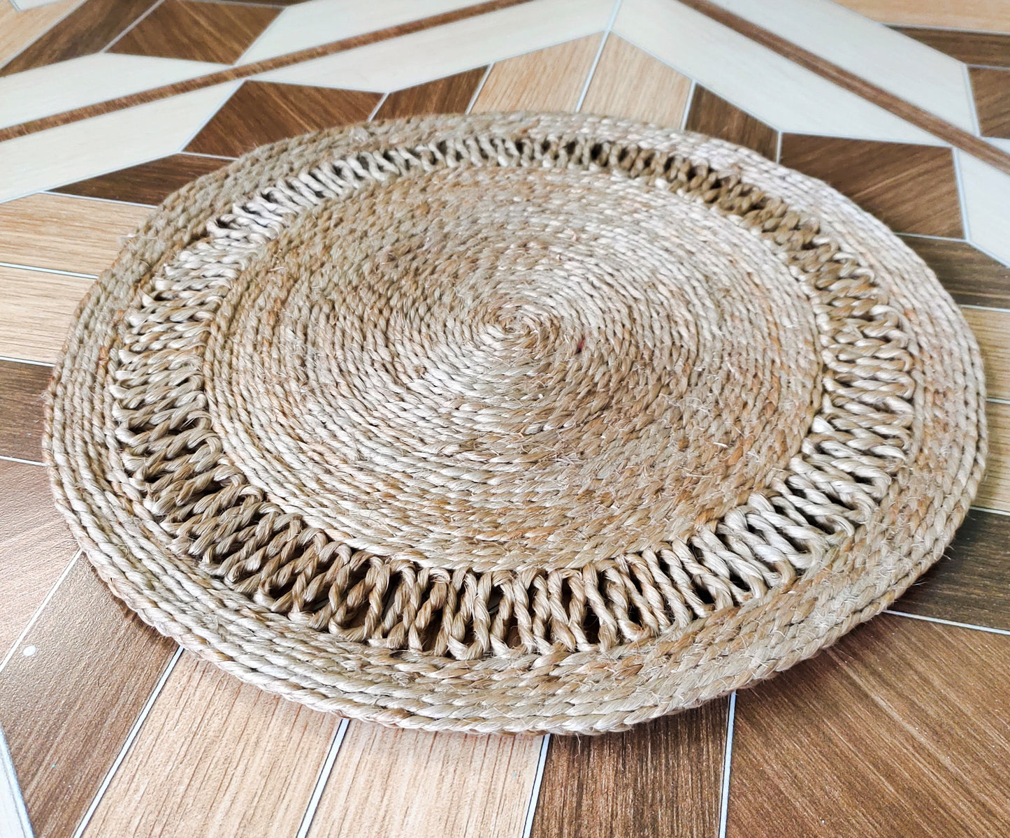 Stylish & Sustainable Jute Door Mat - Mukherjee Handicrafts Collection