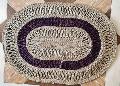 Eco-Friendly Jute Door Mat by Mukherjee Handicrafts - Durable & Stylish Welcome Mat