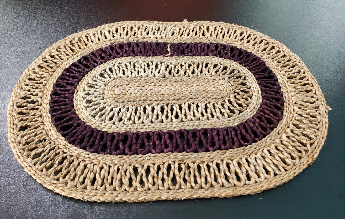 Eco-Friendly Jute Door Mat by Mukherjee Handicrafts - Durable & Stylish Welcome Mat