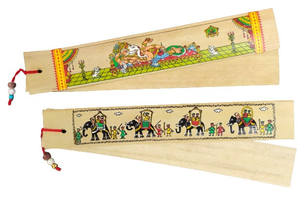 Patachitra Bookmark - Unique and Colorful Way to Keep Your Place in a Book