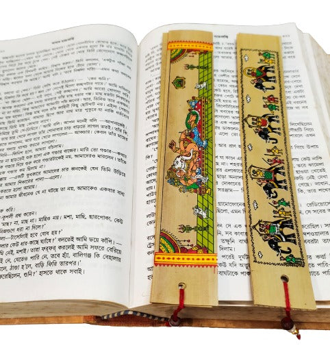 Patachitra Bookmark - Unique and Colorful Way to Keep Your Place in a Book