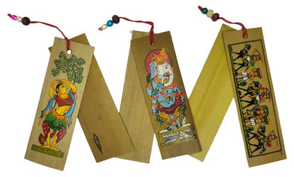 Patachitra Bookmark - Exquisite Indian Artisanal Craftsmanship for Your Reading Pleasure