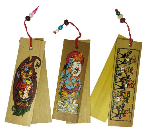 Patachitra Bookmark - Traditional Art of Odisha Handmade for Your Reading Collection