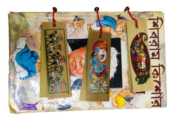 Patachitra Bookmark - Traditional Art of Odisha Handmade for Your Reading Collection